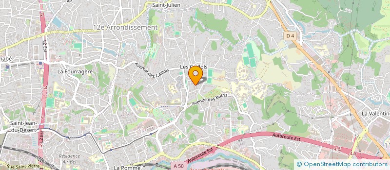 localisation de l'entreprise GALLO&CO à MARSEILLE
