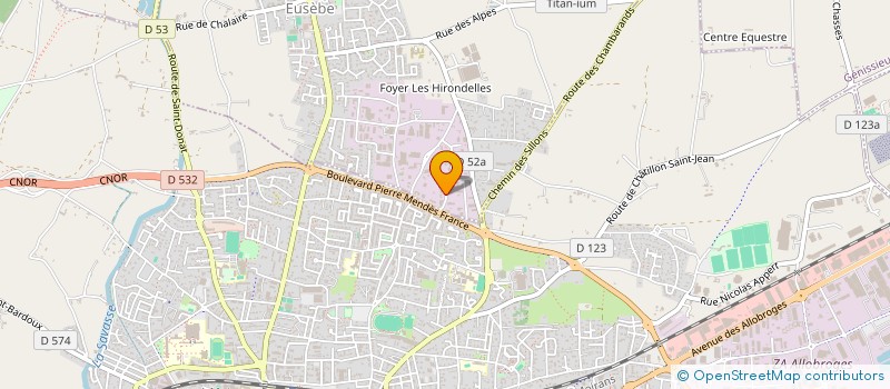 localisation de l'entreprise GALLO CONSTRUCTION  MOURS-SAINT-EUSEBE