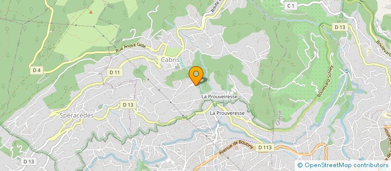 localisation de l'entreprise GALLO REALISATIONS  CABRIS