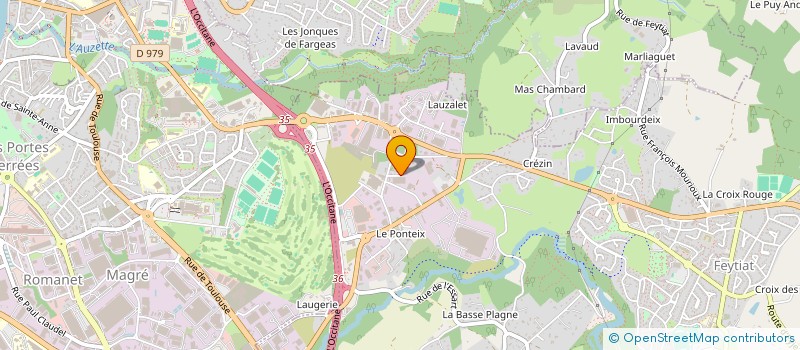 localisation de l'entreprise GALLOIS FITNESS à FEYTIAT