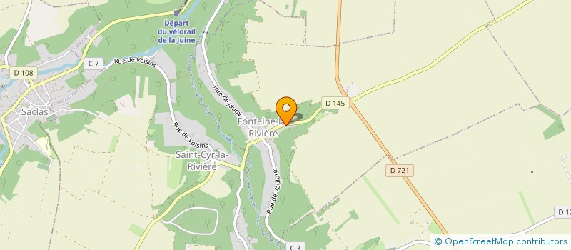 localisation de l'entreprise GALLOIS TRAVAUX PUBLICS  FONTAINE-LA-RIVIERE