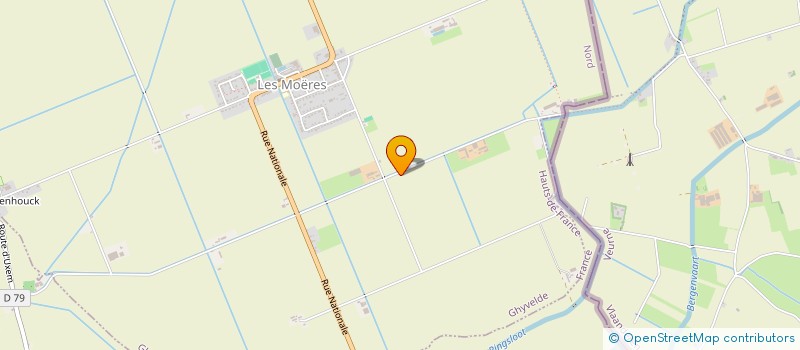 localisation de l'entreprise GALLOO ROMAINE  GHYVELDE