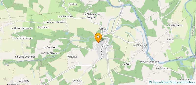 localisation de l'entreprise GALLOPAIN  VAL D'OUST