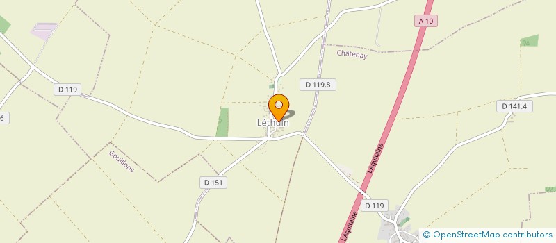 localisation de l'entreprise GALLOPIN LOCATION  LETHUIN