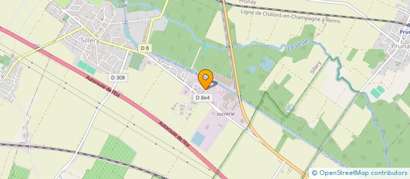 localisation de l'entreprise GALLOREMA à SILLERY