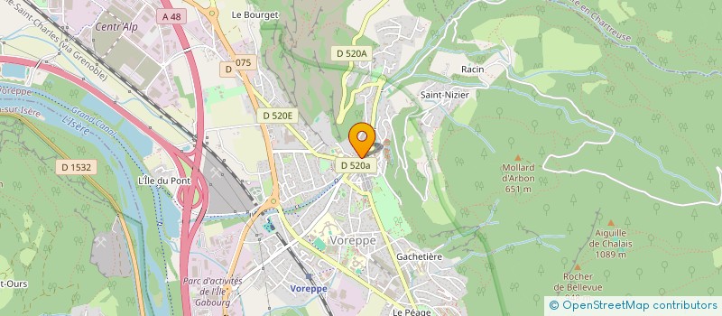 localisation de l'entreprise GALLOSSIMO à VOREPPE