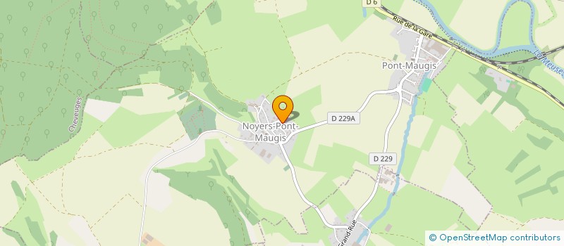 localisation de l'entreprise GALLOY COUVERTURE  NOYERS-PONT-MAUGIS