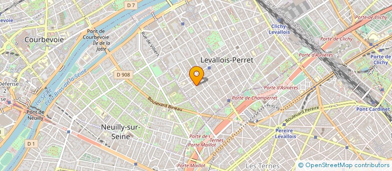 localisation de l'entreprise GALLOY & RIBAY EDITIONS à LEVALLOIS-PERRET