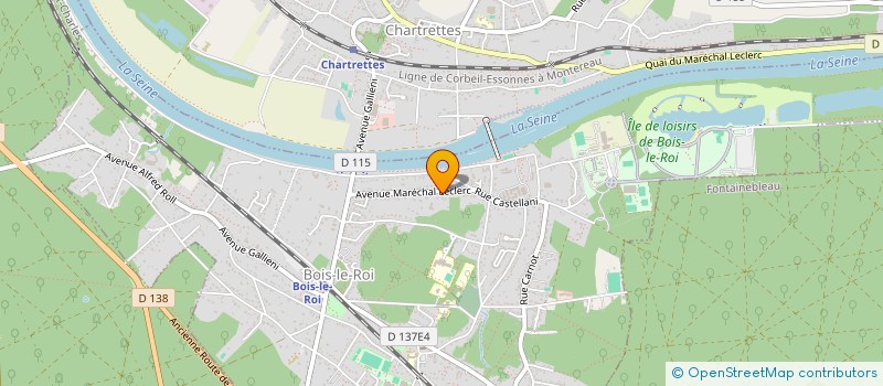 localisation de l'entreprise GALLTELGRUC  BOIS-LE-ROI