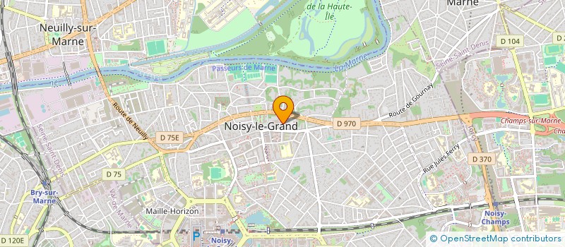 localisation de l'entreprise GALLULA SEROKA  NOISY-LE-GRAND