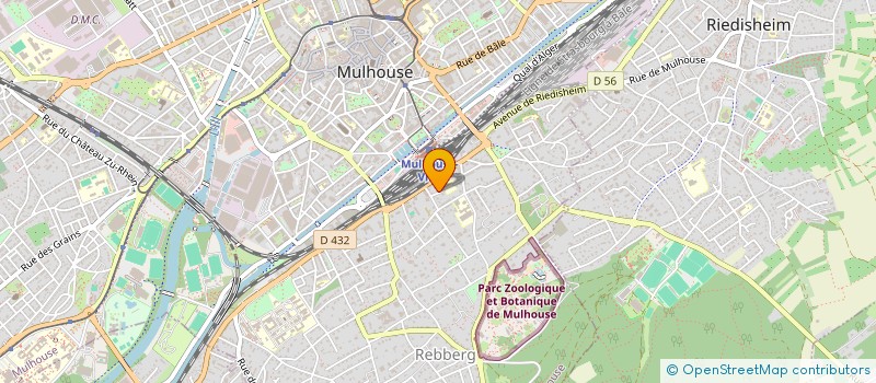 localisation de l'entreprise GALLUS FRANCE à MULHOUSE