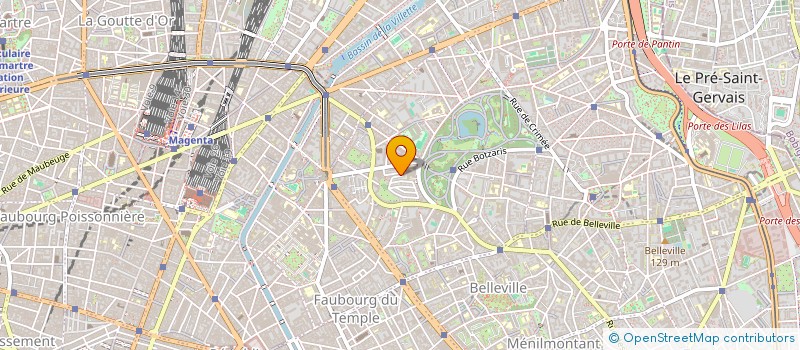 localisation de l'entreprise GALLUS SA  PARIS