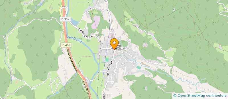 localisation de l'entreprise GALLY PATISSERIE  VECOUX