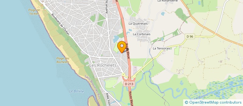 localisation de l'entreprise GALMATH à SAINT-BREVIN-LES-PINS