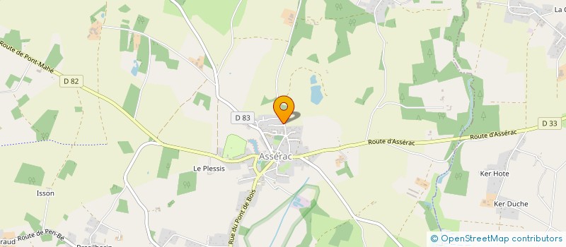 localisation de l'entreprise GALO  ASSERAC