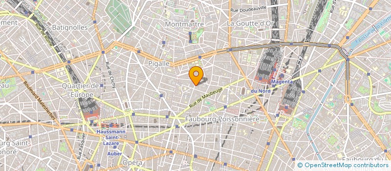 localisation de l'entreprise GALO BAT à PARIS