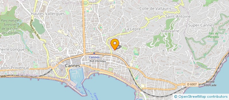 localisation de l'entreprise GALO SAS  CANNES