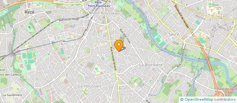 localisation de l'entreprise GALOCEZE  REZE