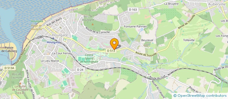 localisation de l'entreprise GALOE  HOULGATE