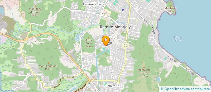 localisation de l'entreprise GALOH  REMIRE-MONTJOLY