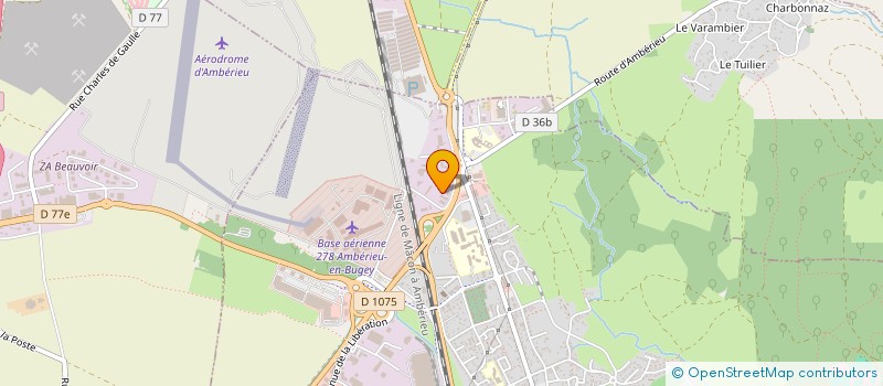 localisation de l'entreprise GALOIN  PONT-D'AIN