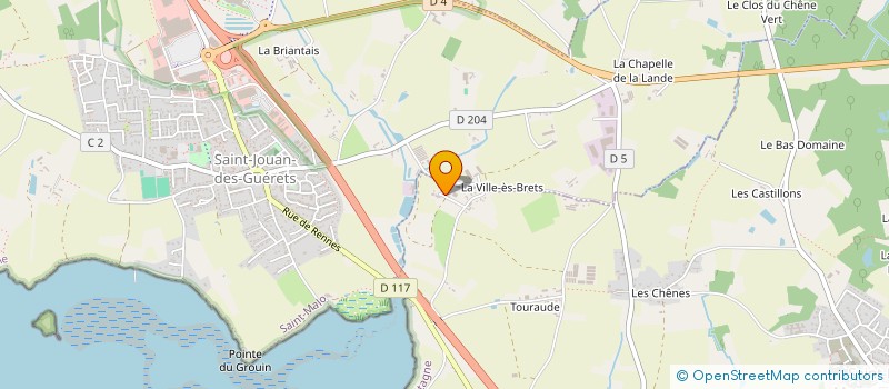 localisation de l'entreprise GALONNAIS  SAINT-PERE-MARC-EN-POULET