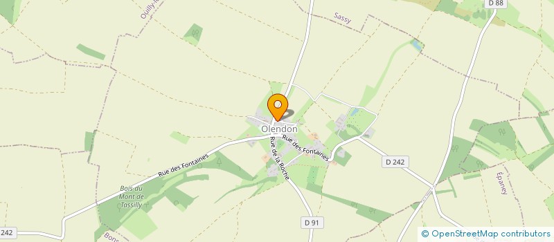 localisation de l'entreprise GALOOPA  OLENDON