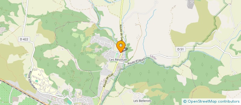 localisation de l'entreprise GALOP  LAZER