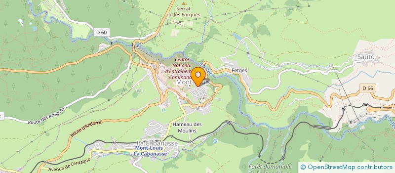 localisation de l'entreprise GALOP SOLUTIONS  MONT-LOUIS