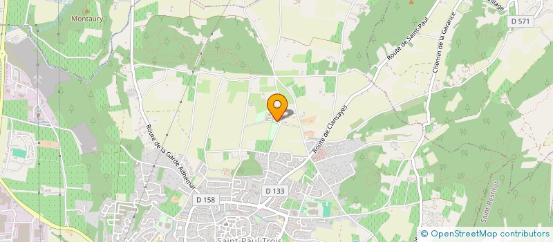 localisation de l'entreprise GALOP TRICASTIN EVENTS  SAINT-PAUL-TROIS-CHATEAUX