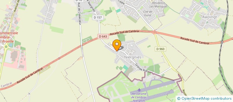localisation de l'entreprise GALOPIN ET COMPAGNIE à MŒUVRES