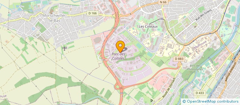 localisation de l'entreprise GALOPIN GCI à MULHOUSE