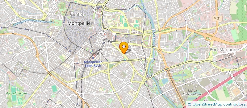 localisation de l'entreprise GALOPIN HOSTE INDIVISION à MONTPELLIER