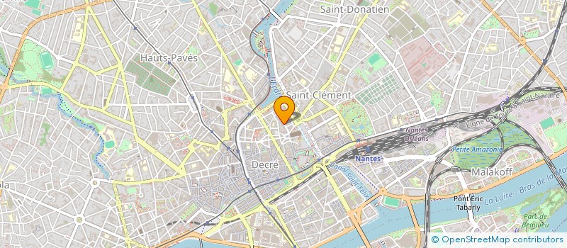 localisation de l'entreprise GALOPINS à NANTES