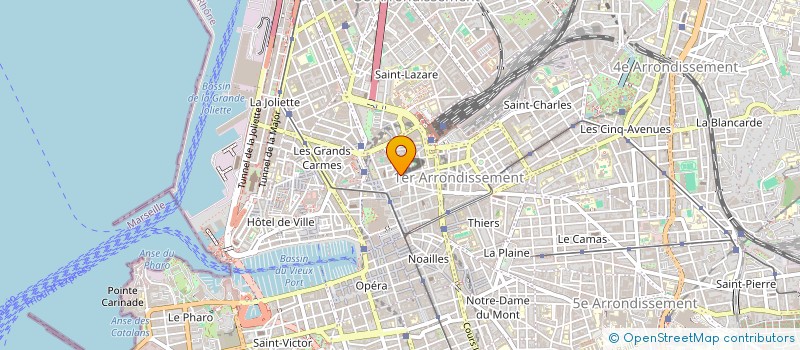 localisation de l'entreprise GALOR à MARSEILLE