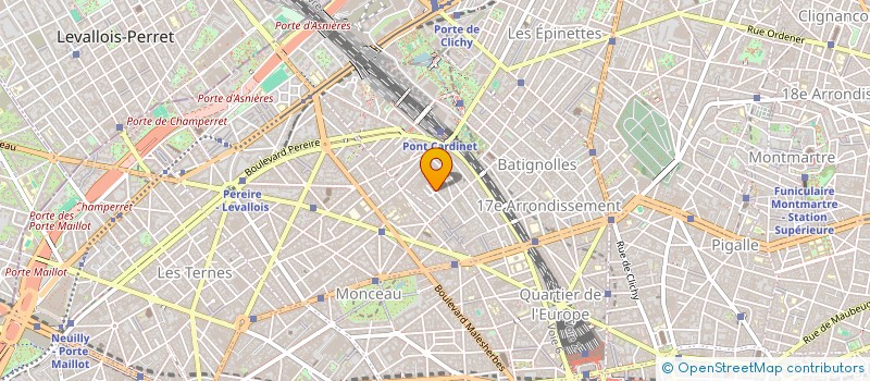 localisation de l'entreprise GALOR SCI  PARIS