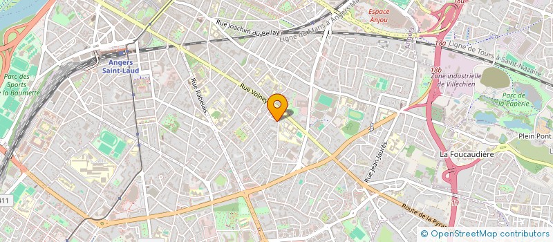 localisation de l'entreprise GALOTO à ANGERS