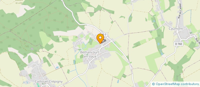 localisation de l'entreprise GALOU  BETHANCOURT-EN-VAUX