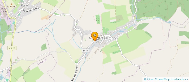 localisation de l'entreprise GALOY IMMO  MATTON-ET-CLEMENCY