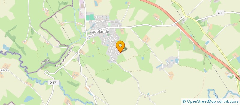 localisation de l'entreprise GALPE  MAULEON