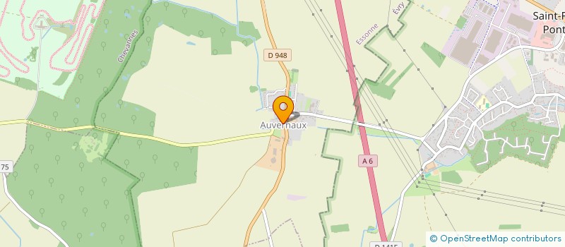 localisation de l'entreprise GALPINVEST SARL  AUVERNAUX