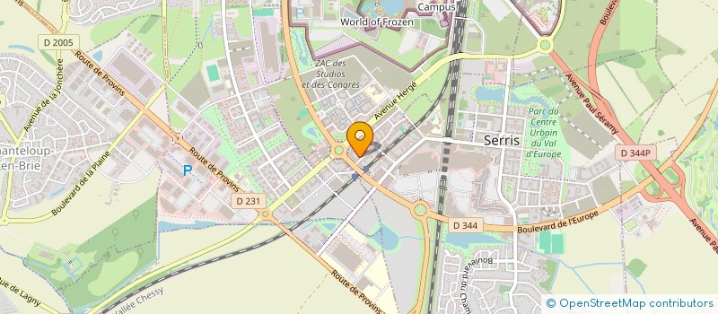 localisation de l'entreprise GALS II  CHESSY