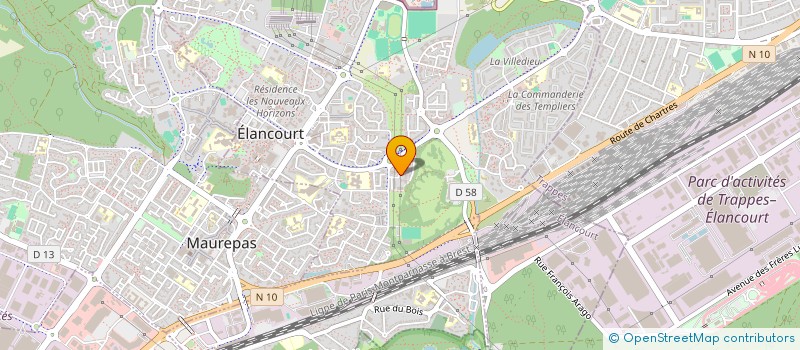 localisation de l'entreprise GALSEN  ELANCOURT