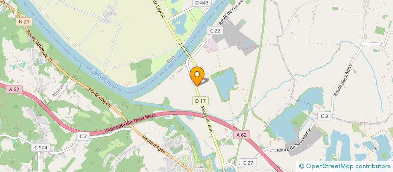 localisation de l'entreprise GALTIER ENERGIE  LAYRAC