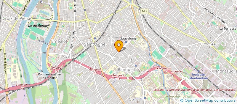 localisation de l'entreprise GALTIER THIEL  TOULOUSE