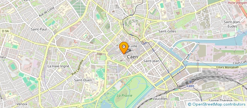 localisation de l'entreprise GALTREKKIR à CAEN