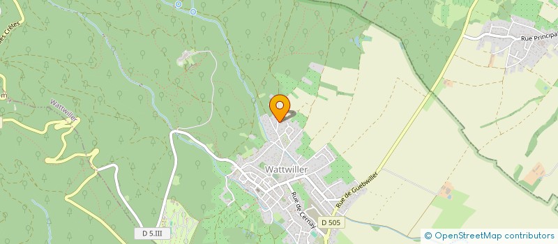 localisation de l'entreprise GALTS  WATTWILLER