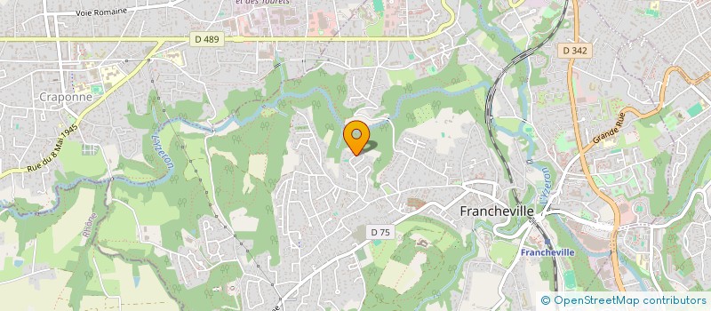 localisation de l'entreprise GALU  FRANCHEVILLE