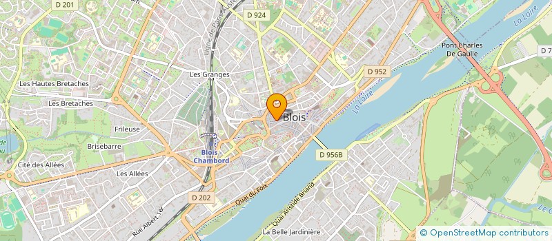 localisation de l'entreprise GALUCHAT 41 à BLOIS