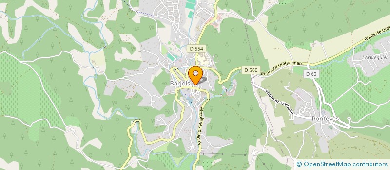 localisation de l'entreprise GALUCHAT à BARJOLS